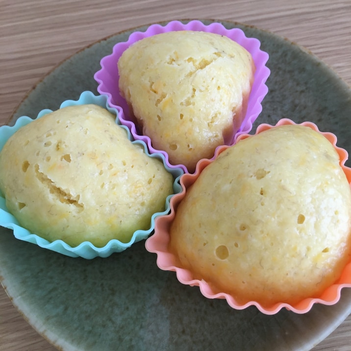離乳食完了期 バナナと人参の蒸しパン レシピ 作り方 By あお12 楽天レシピ 離乳食完了期 バナナと人参の蒸しパン レシピ 作り方 By あお12 楽天レシピ